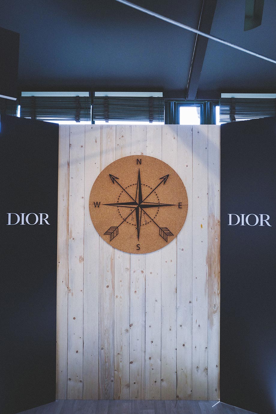 Fabrication et mise en scène pour un événement Dior